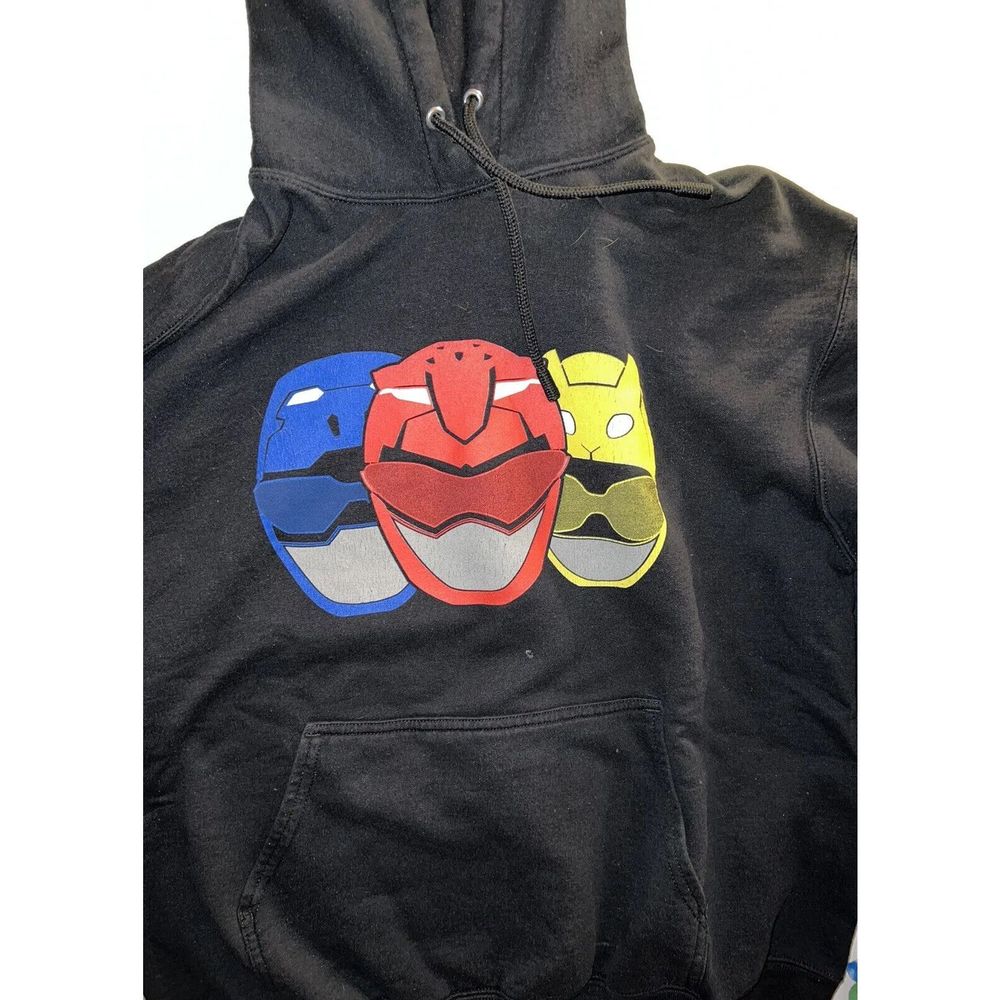Port & Company Power Morphicon Power Rangers Graphic Hoodie Black Large PC78H